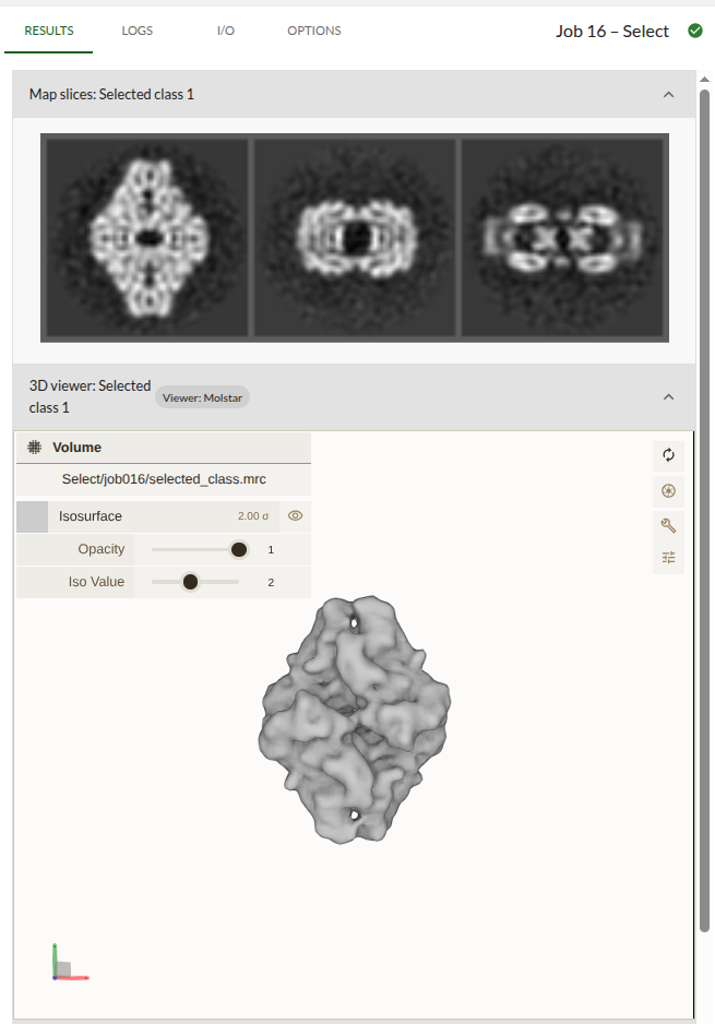 5. Unsupervised 3D classification — CCP-EM Tutorials documentation